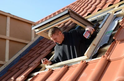 Pose de fenêtres de toit Velux à Lagery